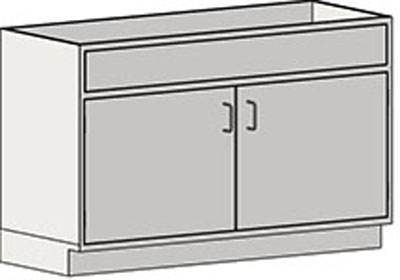 Base Cabinets – Standing Height – Sink Base