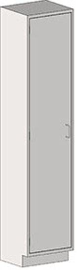 Tall Cabinets – Solid Swing Case with Flat Top