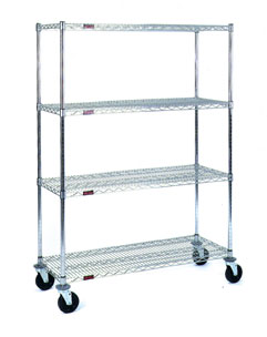 Wire Stem Caster Carts