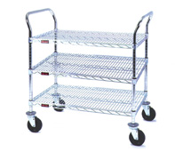 Heavy Duty Wire Utility Carts