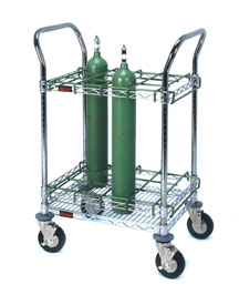 Inhalation Therapy Cart