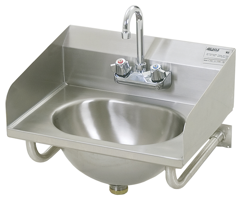 Hand Sinks with Side Splashes