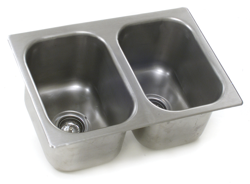 Countertop Drop-In Sinks With No Deck