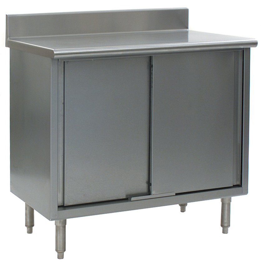 Spec-Master® Enclosed Worktables with Backsplash