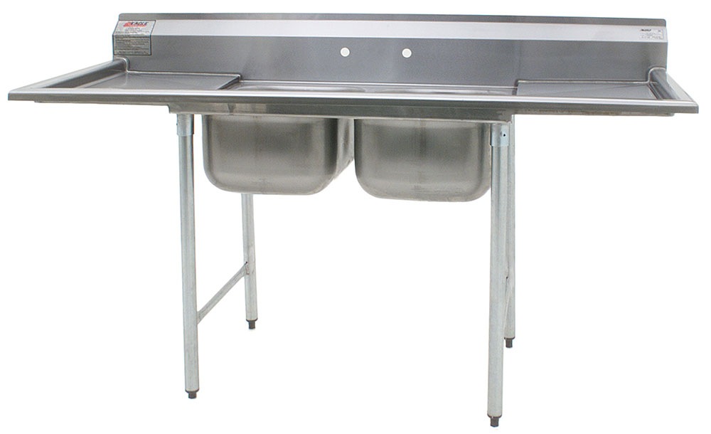 414 Series Coved Corner Compartment Sink Series